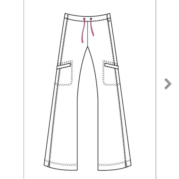 Smitten Women's Amplify Cargo Scub Pants Caribbean - Picture 2 of 3